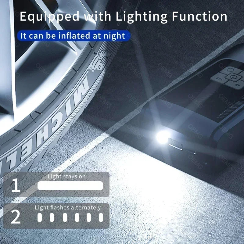 DetailPro | Ultra Air Pro | Fix Flat Tires & Inflate Anywhere Instantly: The Ultimate Portable Digital Air Compressor