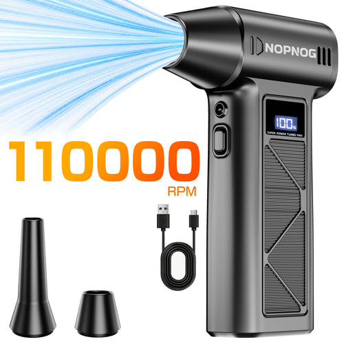 DetailPro | Ultra Voltex Pro | Tackle Winter Snow, Dust & Debris Instantly: The Ultimate 110,000RPM Portable Turbo Blower